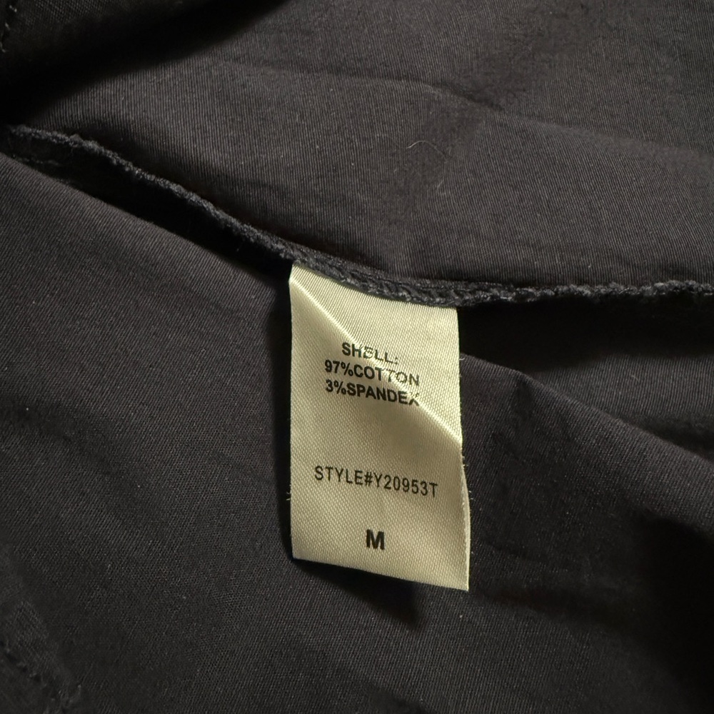 Tuckernuck Pomander Place Navy Easton Blouse - Size Medium - Picture 4 of 4